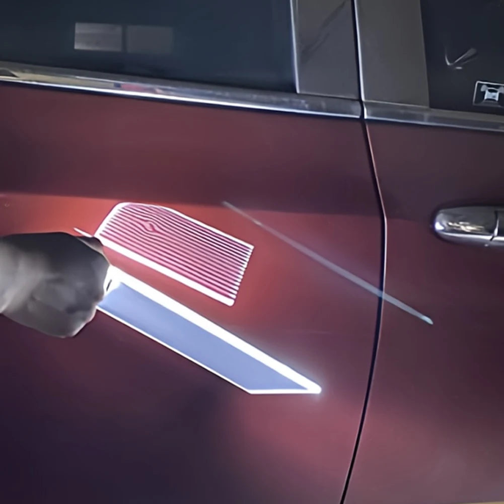 LED Car Dent Repair Light with USB Power Adjustable Brightness Reflector Line Board for Paintless Dent Removal