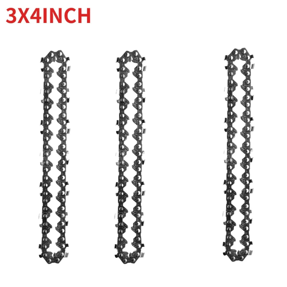 4 Inch 6 8 Inch Mini Steel Chainsaw Chains Electric Chainsaws Accessory Chains Replacement Mini Electric Chainsaw Chains