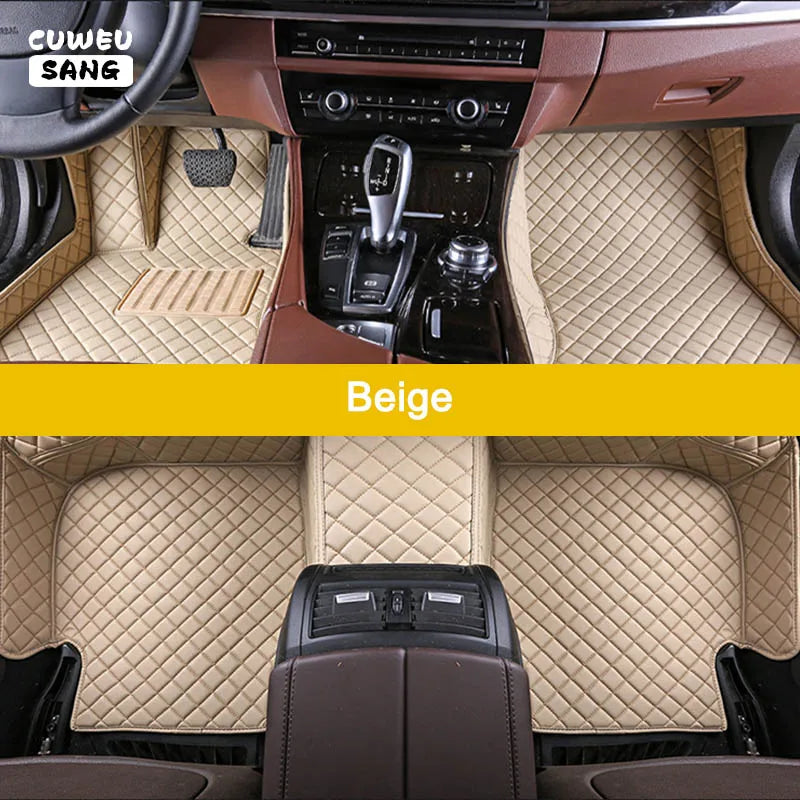 CUWEUSANG Custom Car Floor Mats For Lexus NX NX200t NX250 NX300 NX300h NX350 NX350h NX450h Auto Carpets Foot Coche Accessorie