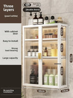 Japanese Acrylic Bathroom Cabinet Wall-mounted Mirror Box Transparent Bathroom Cabinets with Storage Rack Bathroom Furniture