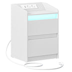 Bedside Table with 2 Drawers, Side Table, Stylish and Versatile, Ideal for Living Room and Bedroom