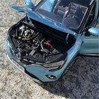1:18 CAPTUR SUV Alloy Car Model Diecast Metal Toy Off-road Vehicle Car Model High Simulation Collection Children Gift Decoration