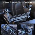 Hipacool Dual-position Car Screen Phone Holder Bracket Aluminum Alloy Adjustable for Tesla Model 3 Highland Y Car Accessories