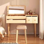 Dressers for Adult Bedroom Set Vanities Makeup Table with Mirror and Chair Bedside Tables Tall Dresser Makeup Stand Small Vanity