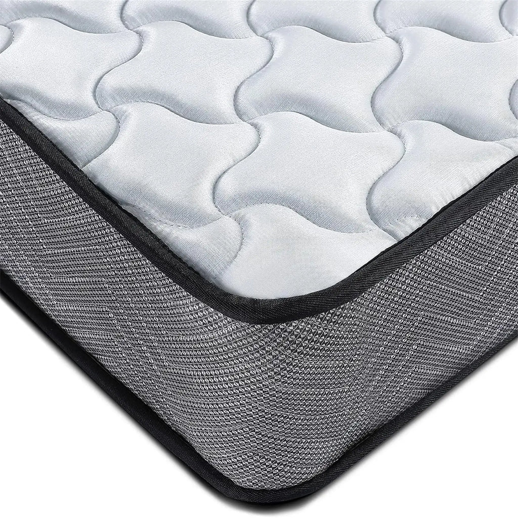 Good Nite 4FT6 Double Mattress - Cloud Memory Foam with Responsive Springs, Medium Firm Feel & Airflow Cover for Couples
