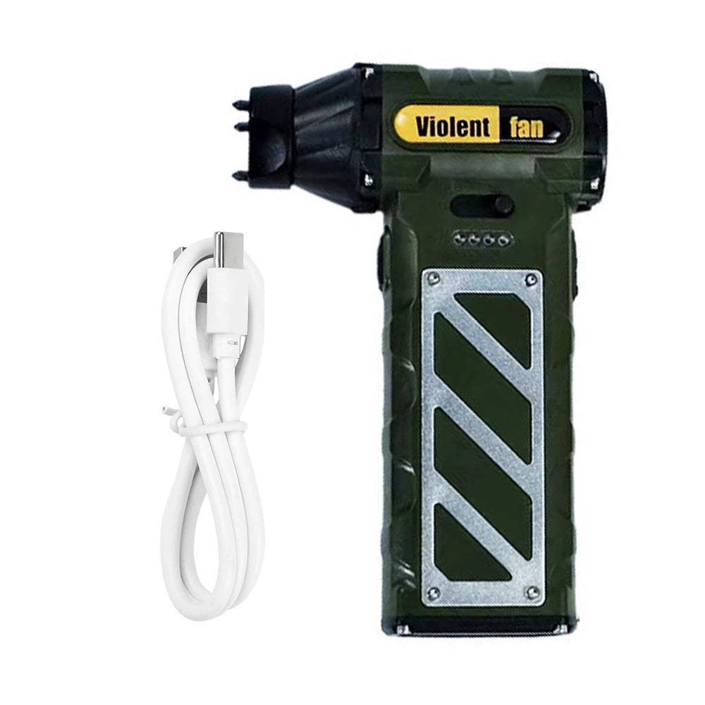 P30 110000RPM Handheld Air Blower Built-in 8000mah Rechargeable Type-C Dust Blower Brushless Motor Violent Fan