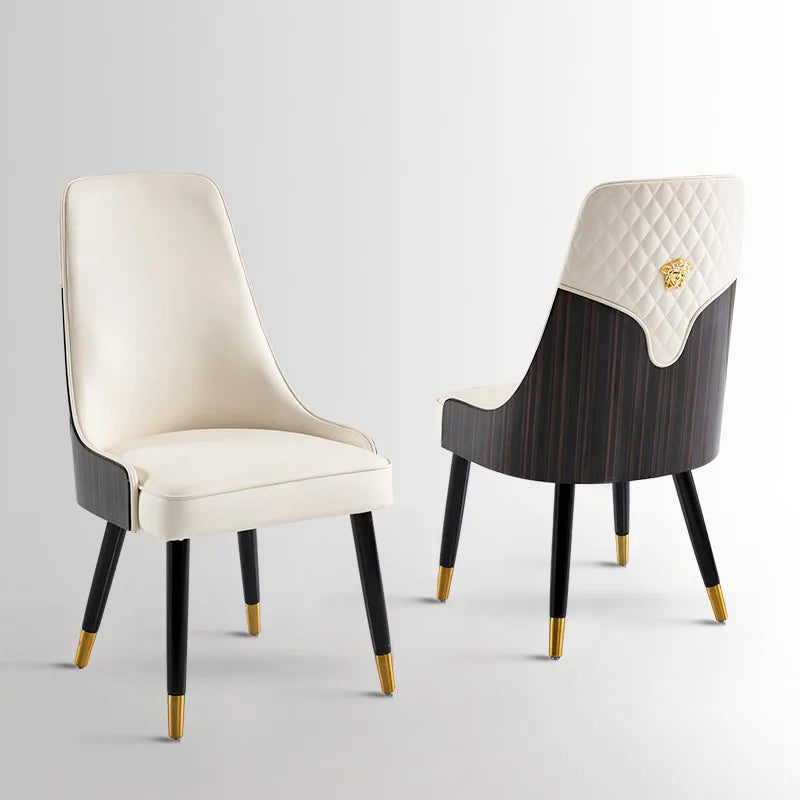 Comfortable Modern Dining Chairs Relaxing Kitchen Single Minimalist Dining Chair Waiting Room Lounge Dining Room Furniture
