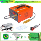 NUOGE  110V/220V Power PCP Air Compressor 4500Psi 30Mbar  Pump Oil/Water-Free High Pressure Apply To  Diving Bottle