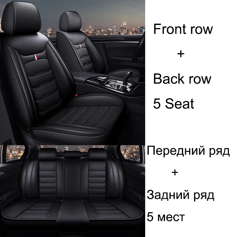 5 Seat Car Seat Covers for Hyundai SOLARIS CRETA Ix35 TUCSON GETZ I30 I40 ELANTRA SONATA Santa Fe Car Accessories Auto Goods