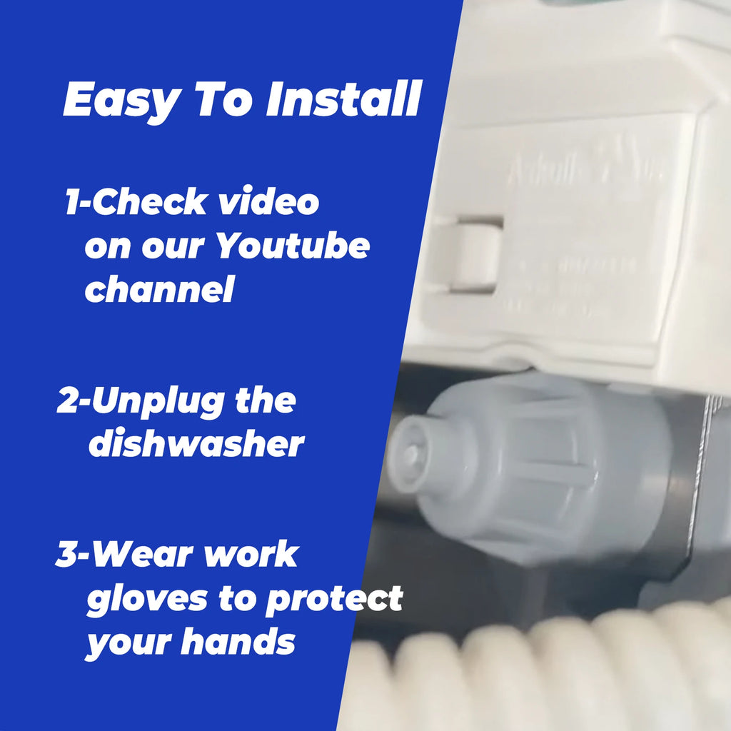 HANYU B12-6A01 220-240V  50/60Hz  0.3A Dishwasher drain pump for MIDEA PELONIS