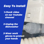HANYU B12-6A01 220-240V  50/60Hz  0.3A Dishwasher drain pump for MIDEA PELONIS