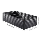 VEVOR Raised Garden Bed Outdoor Planting Boxes with Open Base for Growing Flowers/Vegetables in Backyard/Garden/Patio/Balcony