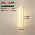 Outdoor LED Wall Lamp - Long, IP65 Waterproof, for Garden, Balcony, Entrance, Staircase | AlluCanFind