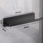 Kitchen Tissue Holder Without Punching Strong and Traceless Cling Film Cloth Storage Rack Cabinet Roll Paper Storage Rack