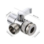 3 Way Switch Faucet 1/2 Valve Adapter Shower Diverter Valve Bathroom Faucet Shower Tap Connector Splitter Bathroom Accessories
