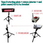 Wireless infrared laser timer, slide bike, shuttle run, gymkhana 100m sprint test, racing car, 5m three-way