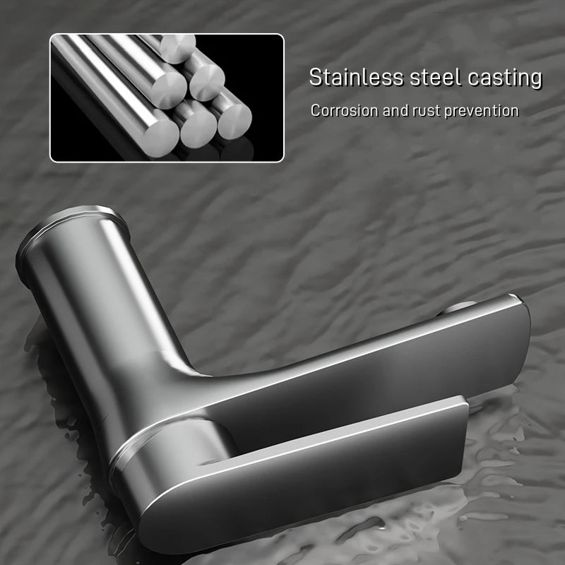 Stainless Steel faucet Washbasin Sink Hot And Cold Water Household Bathroom Washbasin Bathroom Cabinet Basin mixer