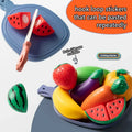 Play Food Kitchen Toy, Pretend Food Play Kitchen Toys Accessories Birthday Gifts for 3 4 5 Years Old Boys Girls