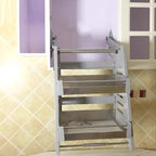 Kitchen Cabinet Stainless Steel Lift Cabinet Drop Basket Bowl Rack