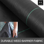 VEVOR Landscape Fabric 6ft x 300ft Geotextile Fabric Durable Heavy Duty 1.5oz Ground Cover Woven For Commercial Greenhouse Yard