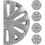 Snap On Hubcap Auto Tire Replacement Exterior Cap OEM Steel Wheel Hubcaps Wheel Cover Rim 16 Inch Hub Caps Universal Set of 4 PP
