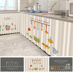 INS Kitchen Cabinet Curtain Self-Adhesive Half-curtains Cupboard Wardrobe Cover DustProof Short Curtains Home Decor Cortinas 커튼