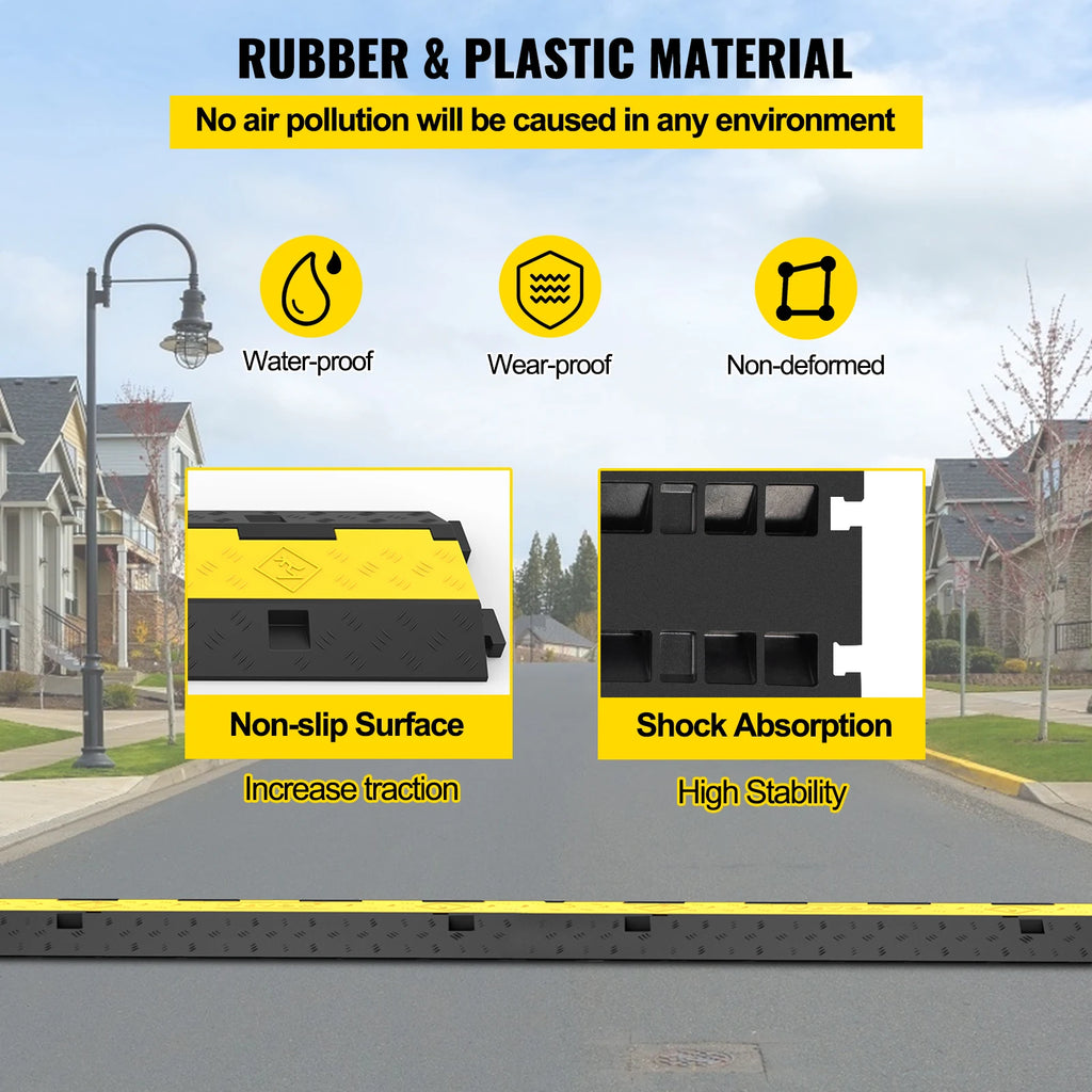 2-Channel Cable Protector Ramp