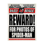 Marvel  Funny Spiderman Poster And Print HE'S  BACK Canvas Painting Comic Wall Art Living Room Home Decoration Gift