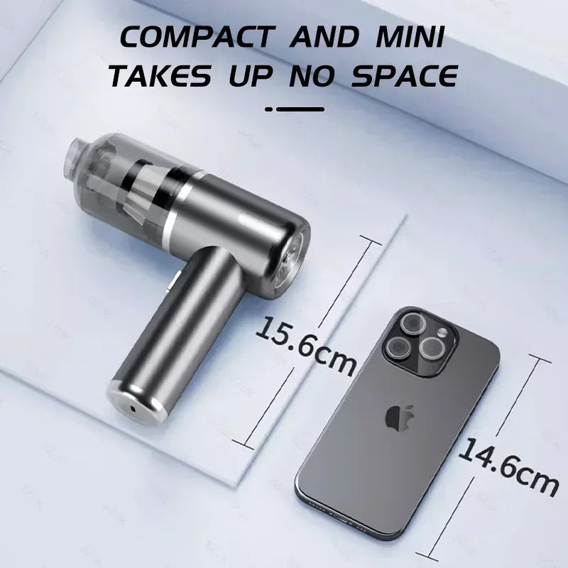 SZUK 148000Pa Car Vacuum Cleaner Powerful Wireless Portable Cleaning Machine Strong Suction Mini Handheld Vacuum Cleaner for Car