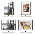 30x40 Photo Frames Modern Metal Picture 15x20 30x40 A4 21x30 40x50cm With Mat Plexiglass Poster Canvas Print Wall Art Home Decor