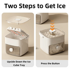 Double-Layer 48-Compartment Ice Cube Maker