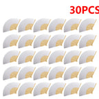 50/1pcs DIY Paper Bamboo Folding FanAdults Kid Hand Fans Calligraphy Painting Practice Blank White Fan for Wedding Room Decor
