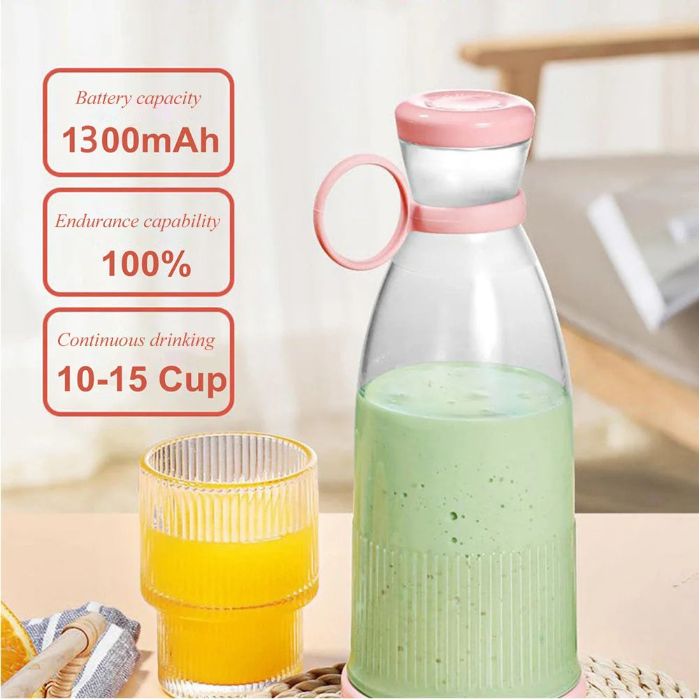 USB Portable Mini Electric Blender - Fresh Fruit Juicer & Smoothie/Ice Maker | AlluCanFind