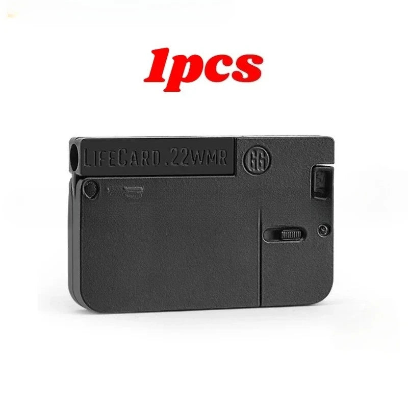 1-3pcs 2.0 Upgraded Lifecard Alloy Folding Gun Toy Soft Bullet Blaster Shooting Model Pistol For Adults Kids Christmas Gifts