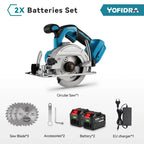 1000W Brushless Electric Circular Saw 10800RPM Cordless Multifunctional Woodworking Cutting Power Tool For Makita Battery Pin