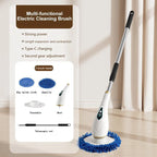 Multi Functional Electric Cleaning Brush Extended Retractable Household Electric Brush Floor Cleanin Bathroom Stove Brush