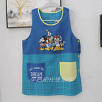 Miniso Hello Kitty Polyester Cotton Adult Apron Women Men Household Kitchen Product Avental De Cozinha Delantal Cocina