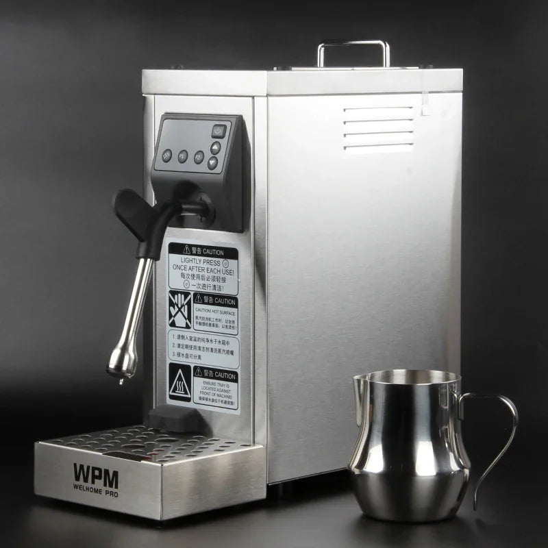 WPM-MS130T Milk Frother Tea Shop Commercial Automatic Steam Engine Coffee Frothing Machine Intelligent Full  Setting Temperature