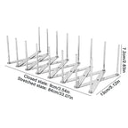 Kitchen Gadgets Pot Lid Rack Pan Lid Organizer Retractable Foldable Stainless Steel Plate Dish Holder Shelf Tableware Storage