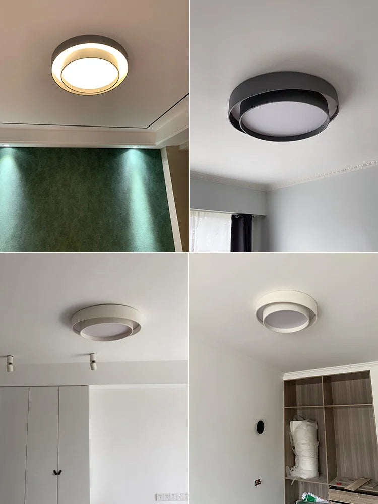 Full spectrum bedroom lamp ceiling lamp master bedroom lamp simple modern study living room lights