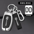 For Hyundai ix35 i40 i20 i10 Tucson Elantra Creta Sonata Ioniq Accent Creata Car Remote Key Case Fob Cover Keychains Accessories