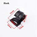 2-30Pcs ID 16mm PVC Pipe Fittings Straight Elbow Tee Garden Water Connector Tent Wardrobe Fixed Fittings Plants Support Joint