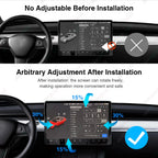 Newest for Tesla 2017-2024 Model Y Model 3 Swivel Holder Mount Highland Tilt Screen Rotating Bracket Kit Display Monitor Rotate