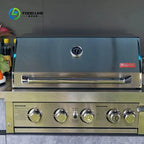 Customized Wholesale Stainless Steel Outdoor Kitchen Gas Grill Kitchen Cabinet and BBQ Grill