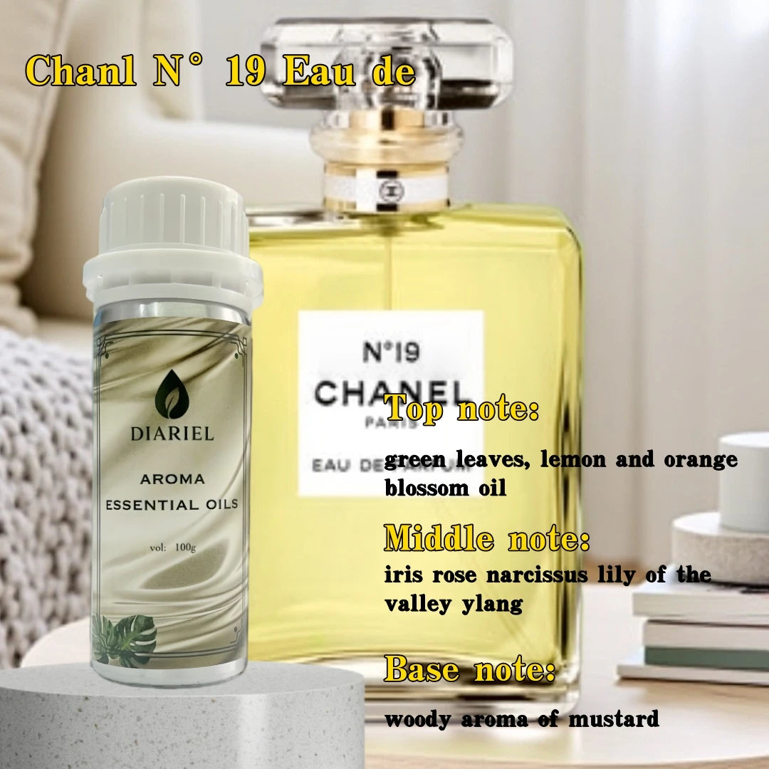 Diaurelle 100ML flower Aromatherapy For Diffuser Hotel Collection Fragrance Oil Pure Nature Plant Extract Aroma Essential Oil