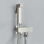 Chrome Handheld Toilet Bidet Faucet Stainless Steel Bidet Shower Hygienic Shower Wall Shower Woman Cleaner Cold Water Only