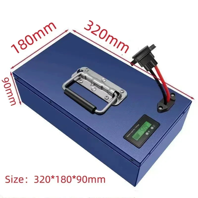 Air fast transportation 60V New Full Capacity Power 18650 Lithium Battery 20AH-100AH Lithium Battery Pack Suitable for 250-2000W