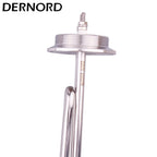 DERNORD Heating Element 2" Tri Clamp FoldBack for Brew 2.5KW 3.5KW 4.5KW 5.5KW 220V Tubular Electric Heater for Water