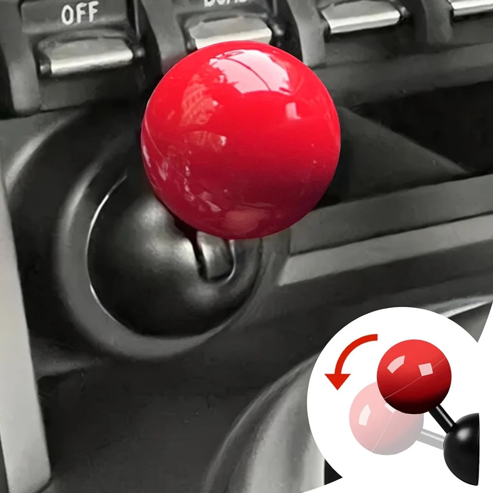 Car Push To Start Button Rocker Car Engine Start Stop Button Joystick One Button Start Lever Automotive Decorative Accessories