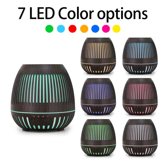 WiFi smart Electric Aroma Diffuser Essential Oil Diffuser 400ML Air Humidifier Ultrasonic Remote Control Mist Maker Home